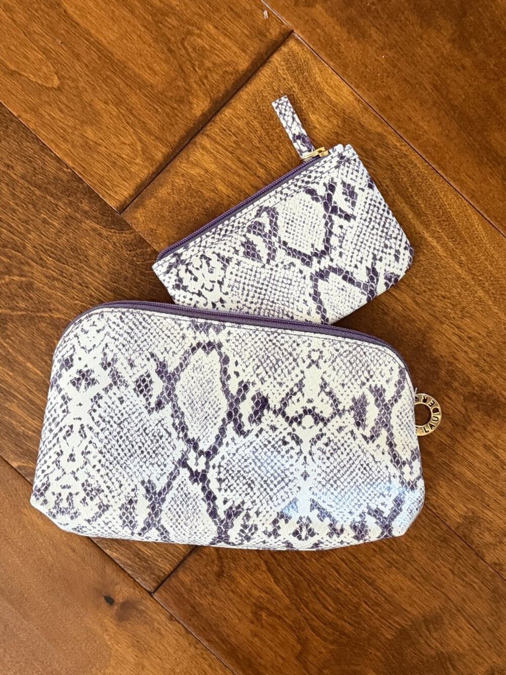 Estee Lauder Two Piece Cosmetic Bag Set